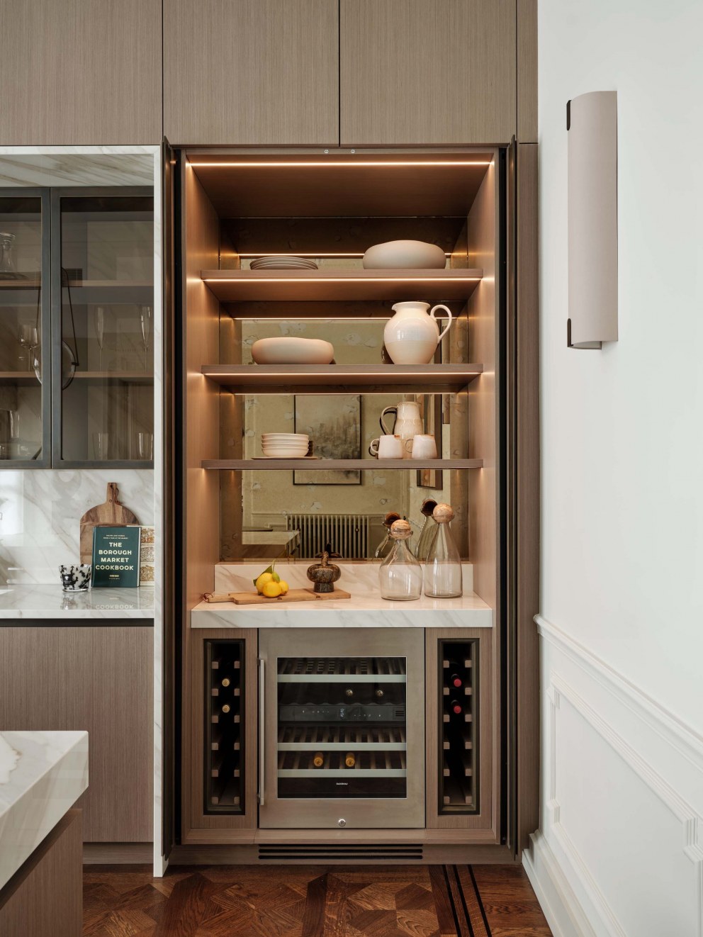 Knightsbridge Historical Apartment  | Kitchen coffee station  | Interior Designers